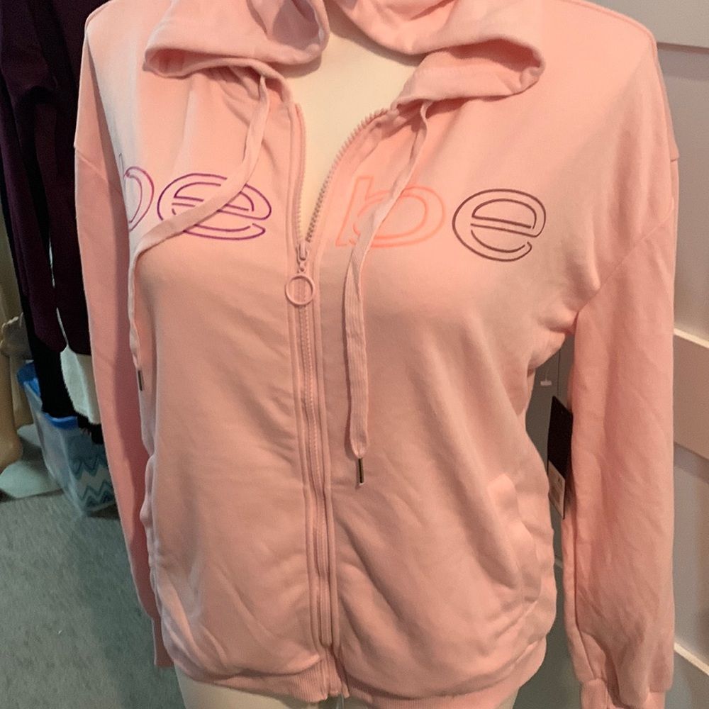 NWT bebe Pink Parfait Hoodie